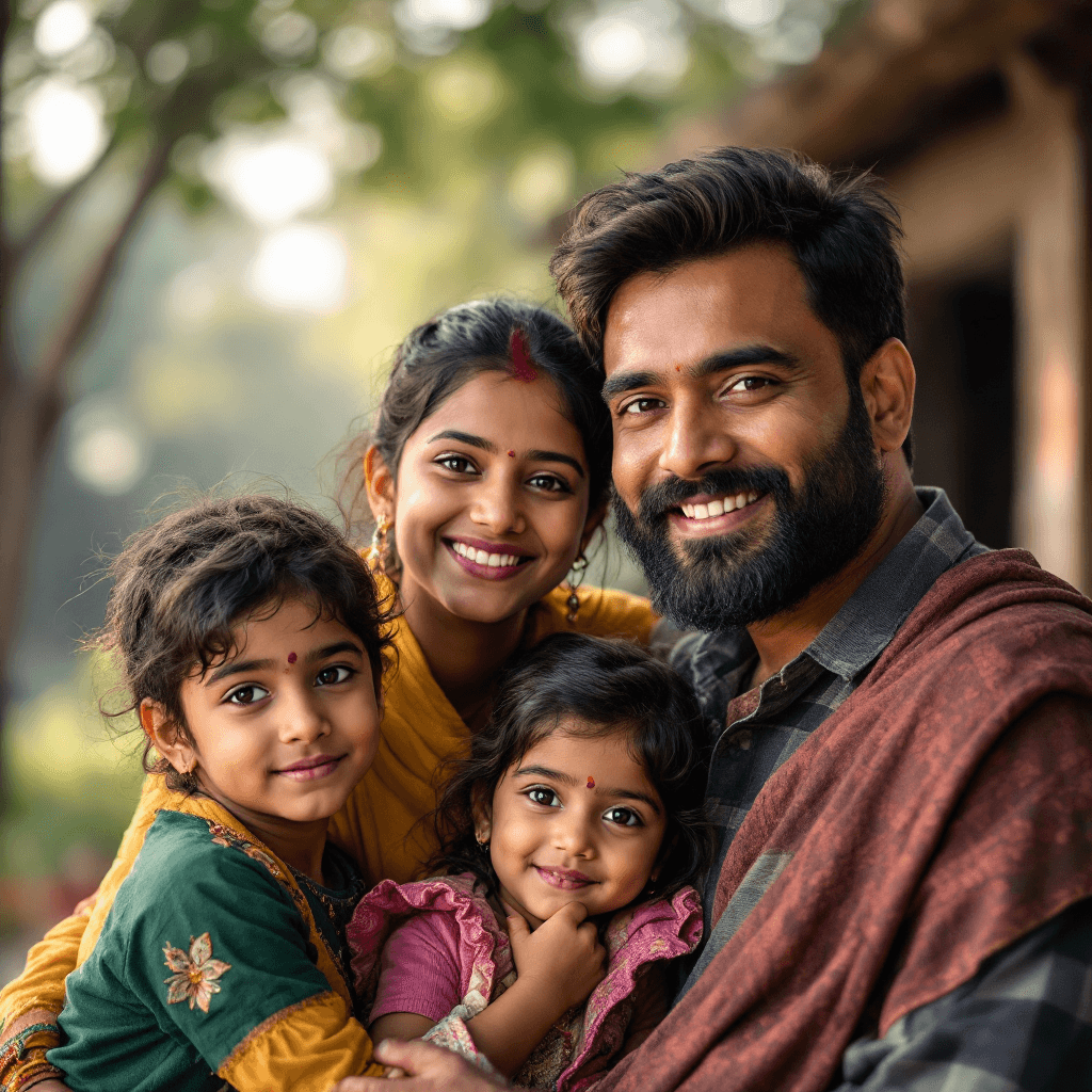 The family photo behind Beach Wale Din