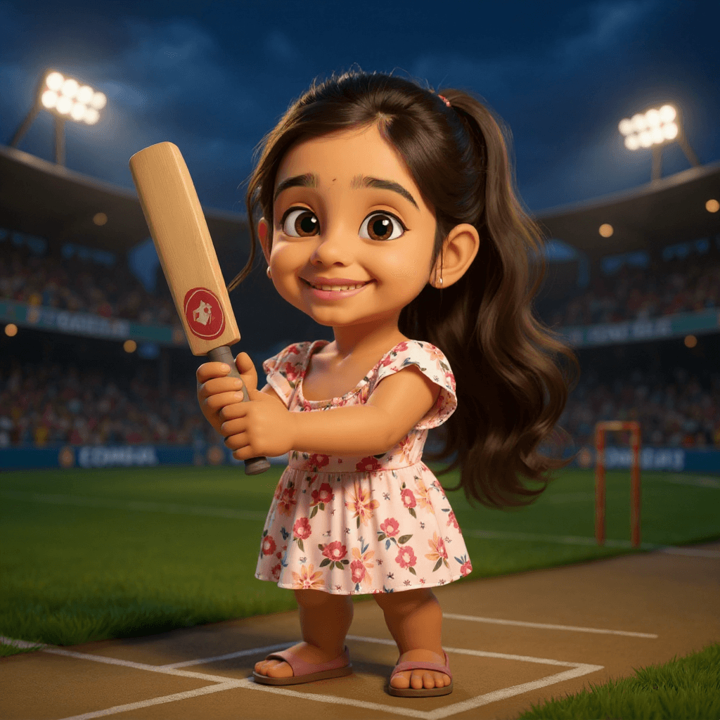 cricket-girl as a storybook character