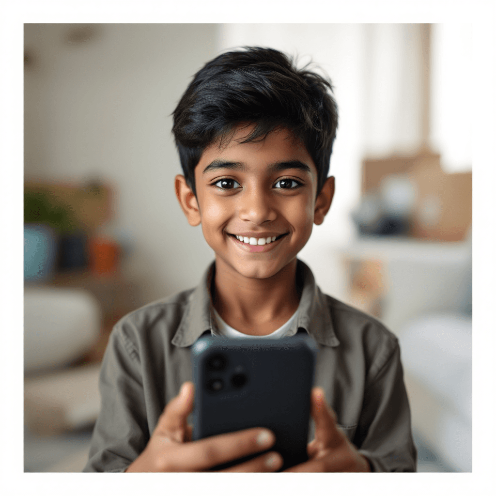 Original photo for diwali-boy